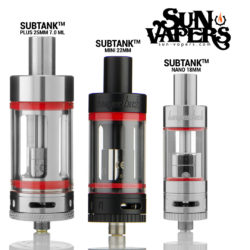 Kanger Subtank Plus, Subtank Mini, & Subtank Nano